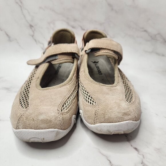 Mephisto Allrounder Tan Sueded Hiking Shoes Flats Walking Sandals Women's 9 - Picture 3 of 10